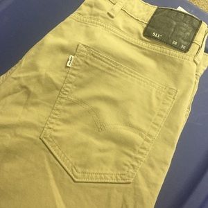 Levis 511 beige