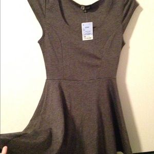 NWT Grey Skater Dress