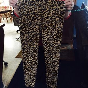 Cheetah Print PINK Leggings