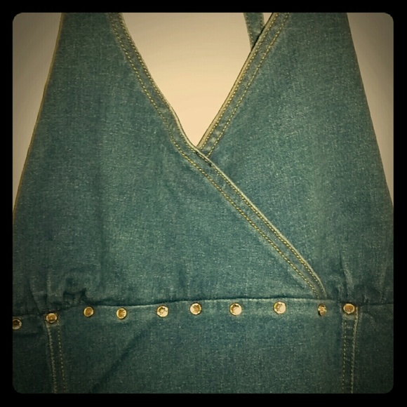 Jean stretch dress