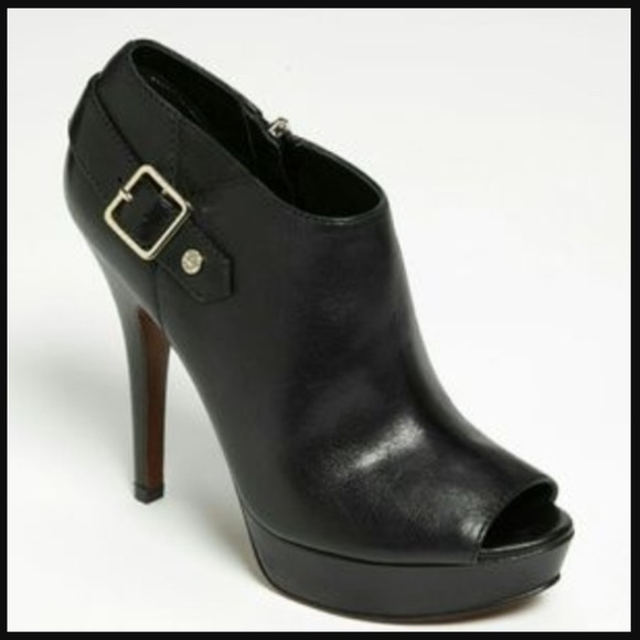 Enzo Angiolini Shoes - Enzo Angiolini Peep Toe Booties
