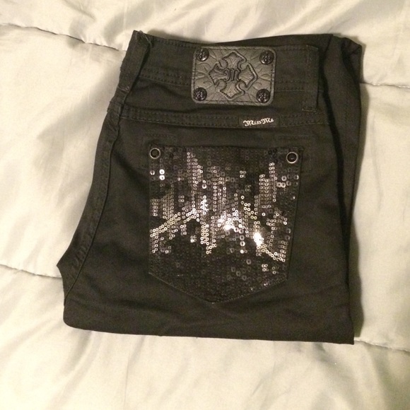 Black Miss Me Jeans