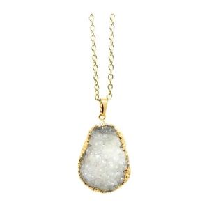 druzy necklace