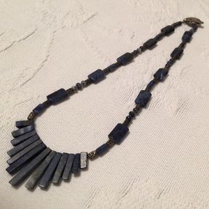 🎉2/9 HP🎉 Necklace navy.  Statement piece