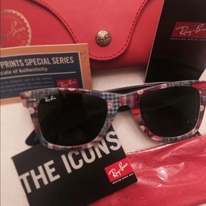 Ray Ban Rare Print Series Sunglasses