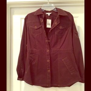 CAbi brown halftime jacket