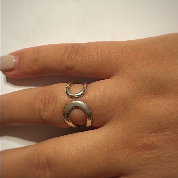 Swirl ring Sterling silver - Picture 1 of 1