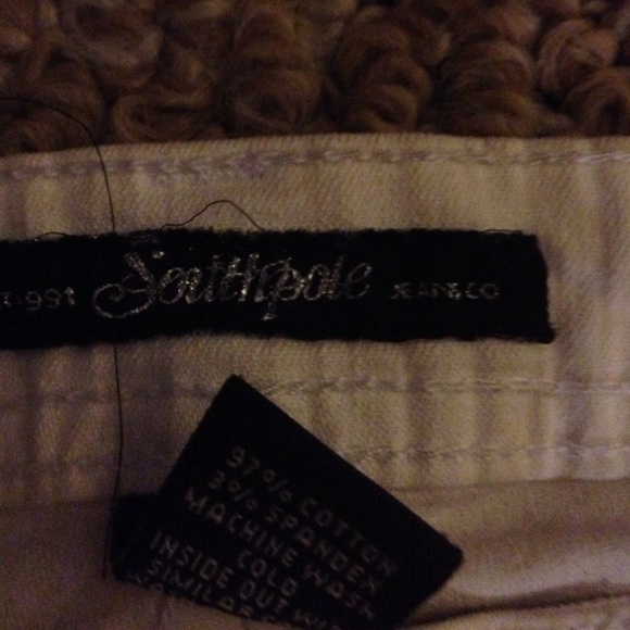 White South Pole skinny jeans