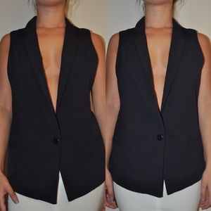 Zara Jackets & Coats - Zara Dark Blue Vest Zara Jackets & Coats - Zara Dark Blue Vest