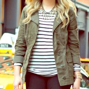 Hollister green olive jacket