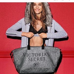 Brand new silver VS tote