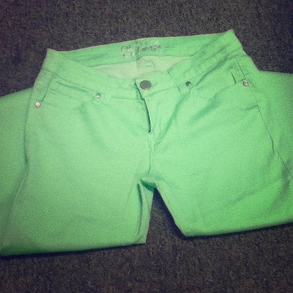 Light Green Jeans
