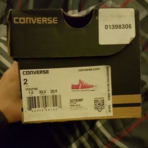Pink converse