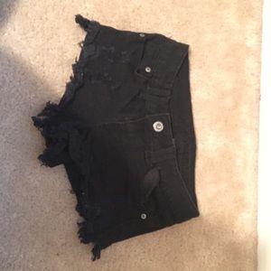 Black Shorts from PacSun