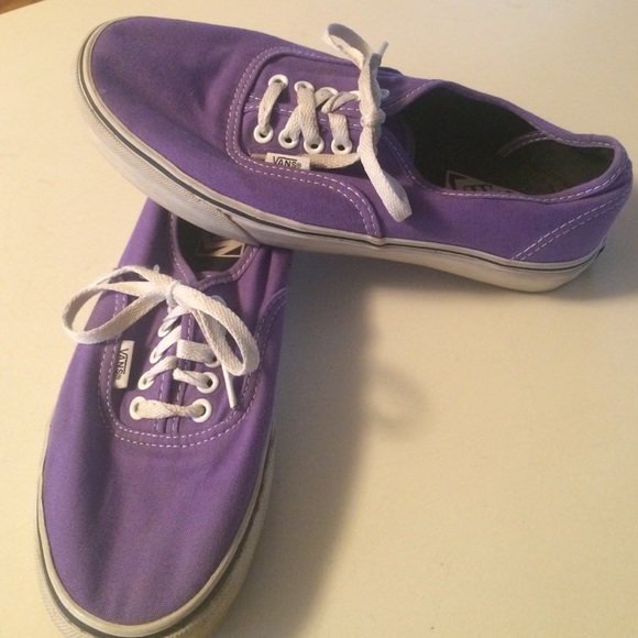 Purple Vans Shoes