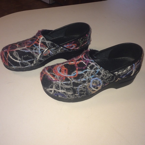 Dansko Confetti Clogs