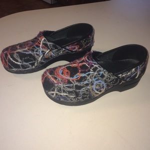 Dansko Confetti Clogs