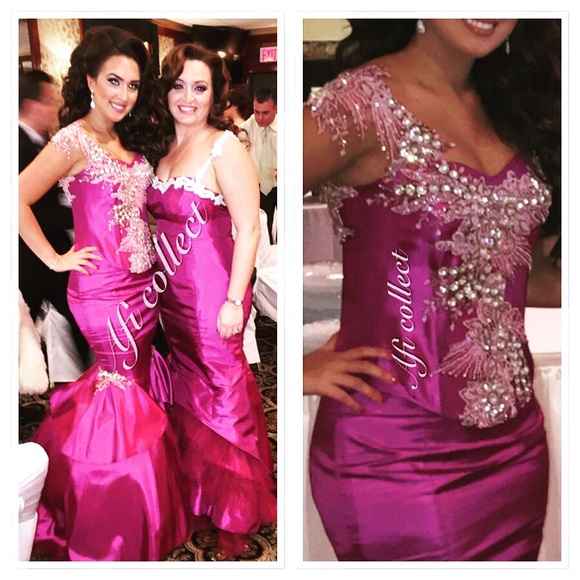 I designed and made this 2 raspberry dresses