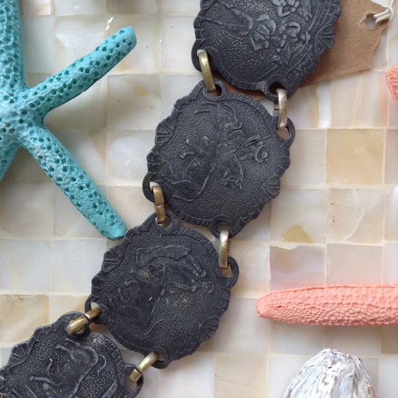 Antique metal bracelet - Picture 2 of 2