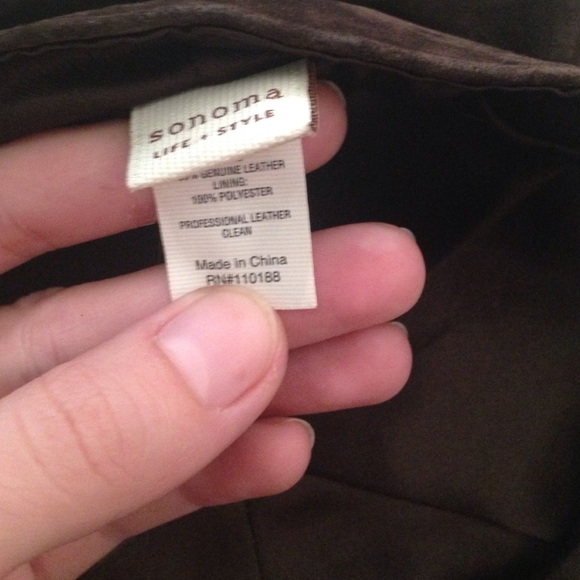 Genuine leather Sonoma hat - Picture 3 of 3