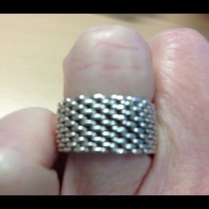 Tiffany & Co Silver Ring Size 6
