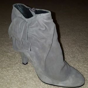 Grey Aldo Booties Never Worn