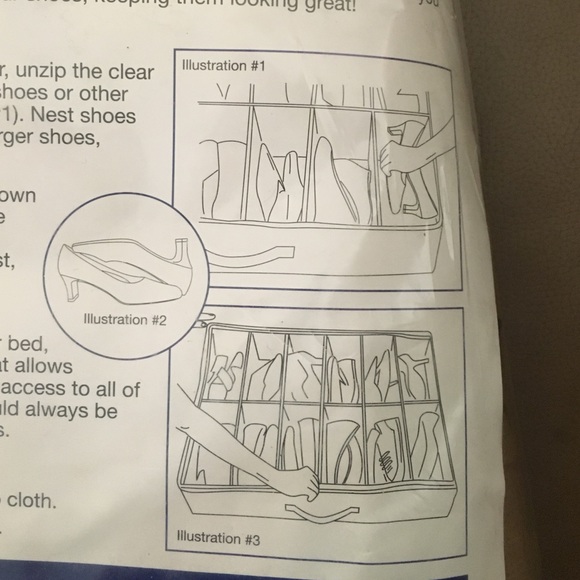 New in package Shoes Under storage for shoes - Picture 2 of 2