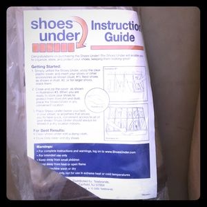 New in package Shoes Under storage for shoes