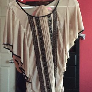 Brown Loose Top