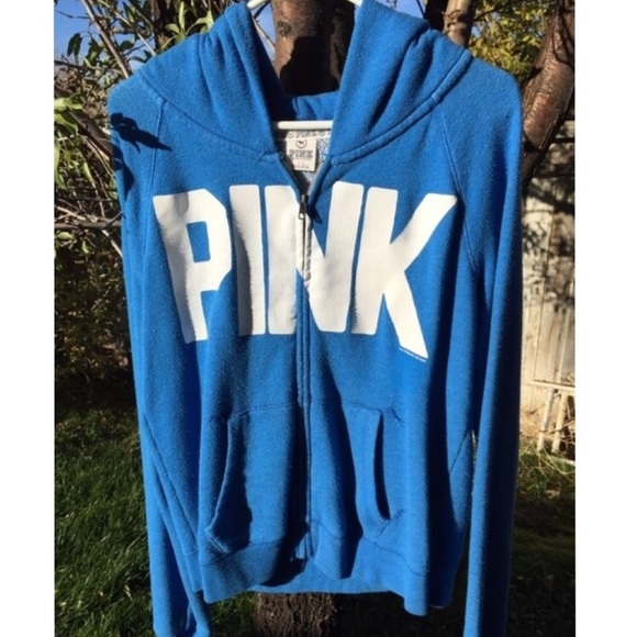 Royal blue VS PINK sweatshirt