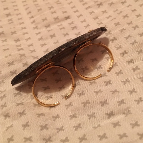 Adjustable agate slice ring! - Picture 2 of 4