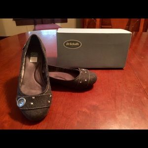 Dr Scholl's charcoal slip on
