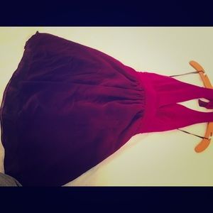 Beautiful ombré halter dress from express