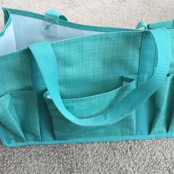 Thirty One Aqua Tote Bag Brand New