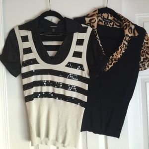 2 Bebe sweater tops