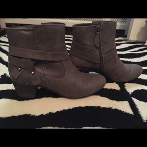 Grey Style and Co booties