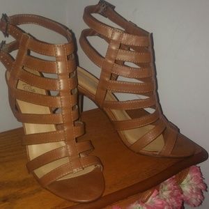 Leather Charlotte russe heels