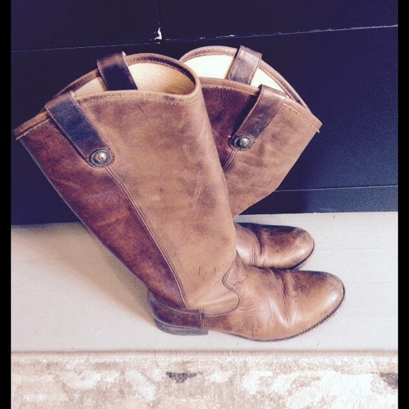 Frye Melissa riding boots!