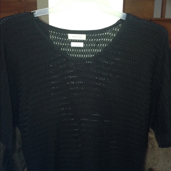 🔴 3/4 sleeve knitted sweater