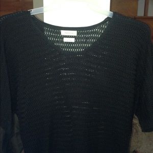 🔴 3/4 sleeve knitted sweater