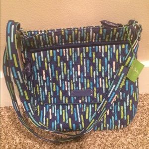 NWT Vera Bradley zip mailbag katalina showers