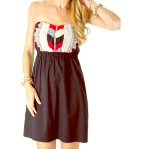 🍒Judith March Aztec Strapless L