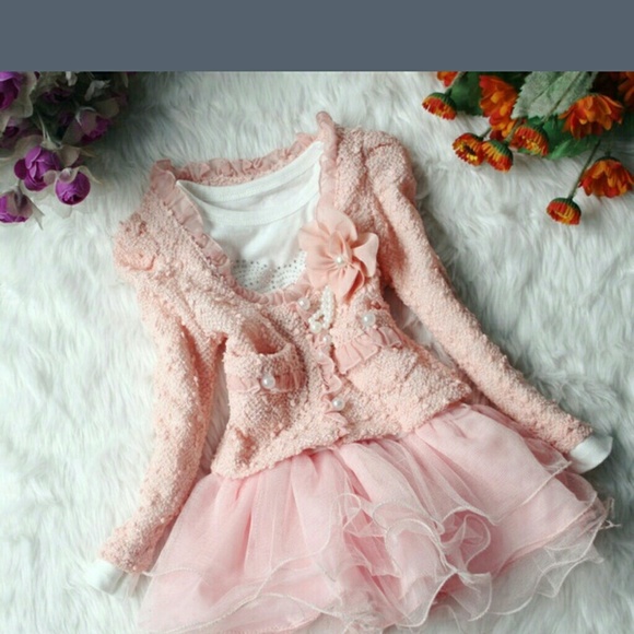 Girls dress with jacket