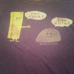 David & Goliath You Rock, You Rule Soft T-Shirt