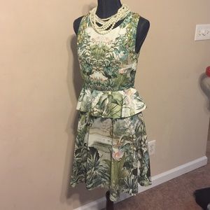 Beautiful peplum low back dress from H&M!!