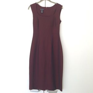 Fitted midi dress by bebe