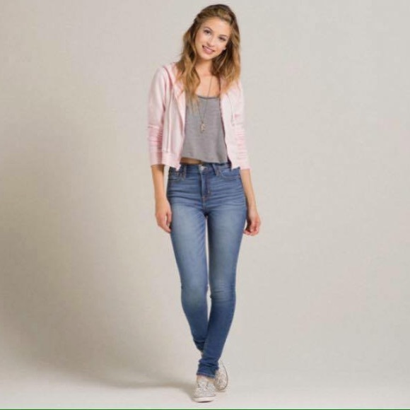Hollister High Rise Skinny Jeans
