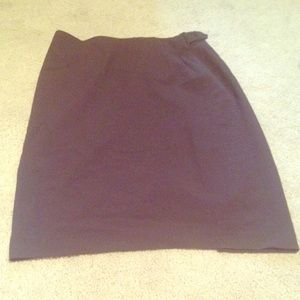 Great Chocolate Brown Vintage Styled Pencil Skirt
