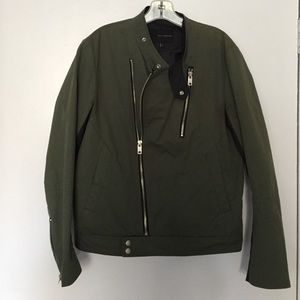 Men's Kai Aakmann asymmetrical zip jacket
