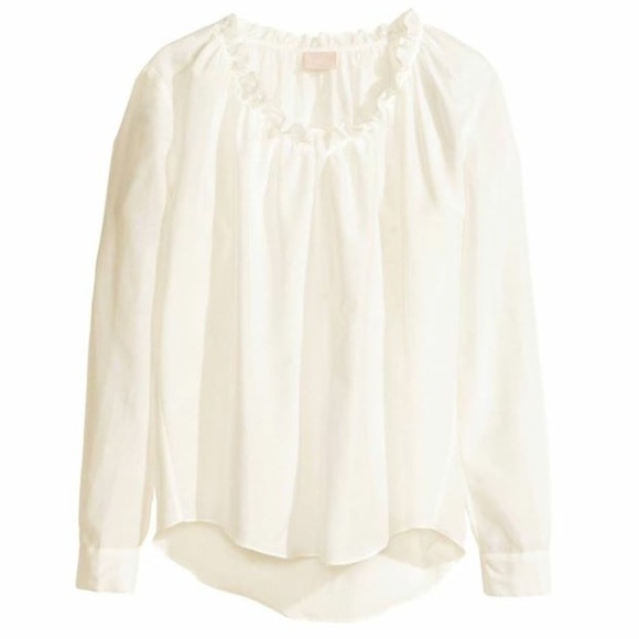 H&M White Blouse
